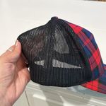 Hooey plaid adjustable SnapBack cap. Red Photo 3