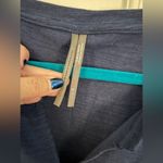 Anthropologie S Navy Split-neck High-Low Tunic Tee Oversized Photo 5