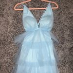 Light Blue Mini Dress Photo 1