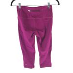Lululemon  Womens Crop Leggings Scalloped Purple 4 Photo 1