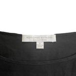 Adrienne Vittadini  black 3/4 sleeve dress blouse embellished small Photo 1