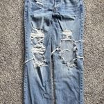 Aeropostale 90s Baggy Distressed Jeans Size 2 Regular Blue Photo 0