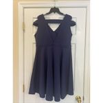 Yoins NWT Women’s Navy High Low Dress Size XL Photo 2