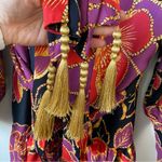 Farm Rio  Shiny Chita Mini Dress Black Combo‎ L Photo 6