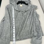 Billabong  Terry Long Sleeve Hoodie Grey Size Lg EUC Photo 9