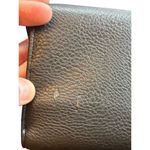 Rampage Black Faux Leather Wallet With Gold Zippers & Snap Closure 7.5" x 4.5" * Photo 9