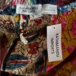 NWT Kathmandu Colorful Patchwork 100% Cotton Lightweight Elastic Waist Pants Blue Size undefined Photo 4