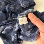 VTG Y2K Dunia Blue Tie Dye Mini Dress Tunic Top Womens M Grunge 3/4 Sleeve Retro Size M Photo 4