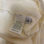 S’edge Cream White‎ Long Sleeve Star Pullover Sweatshirt Large Casual White Photo 5