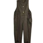 American Bazi Army Green Overalls with Distressing Size Medium Slim-leg Overalls Photo 0