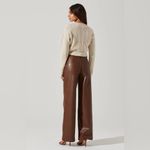 ASTR NWT the Label Knot Front Cropped Sweater Cream / Size M Photo 3