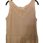 Rebecca Taylor Penelope Ballet Elegant Blush Sleeveless Dress Photo 1