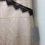 Lavish Lice Lavish Alice Satin Slip Dress with Black Lace Detail Size: 10 Photo 4