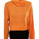 H&M Orange Cropped Sweater(Size Medium) Photo 0