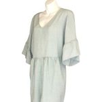 Cozy Casual NWT  Light Blue Short Sleeve Romper Photo 2