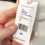 Vineyard Vines Chevron Pom Pom Crewneck Wool Blend Sweater Marshmallow Cream XS Photo 1