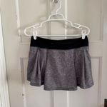 Lululemon  Pace Rival Heather gray/black skirt size 6 Photo 4