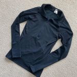 Under Armour NEW Fleece Lined Coldgear Half Zip Pullover Run Train Black XS NWOT Photo 1