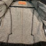 Guess  authentic original Jeans women small vintage denim black jacket 100 cotton Photo 4