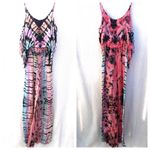 Indah  Tie Dyed‎ Jumpsuit With Fringe at top Photo 1