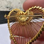 Monet Lot Of 3 Pretty Rhinestone Heart Shaped Brooch Pins 1 Photo 9