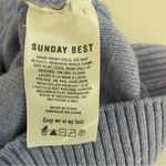 Aritzia Sunday Best Winston Sweater Vest Lavender Cable Knit V Photo 4