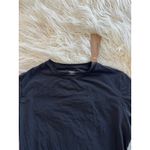 SKIMS Fits Everybody Long Sleeve T-Shirt Onyx Size Medium Photo 3