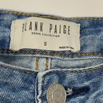 Blank Paige Cuffed Heavy Distressed Denim Short Size S Photo 3