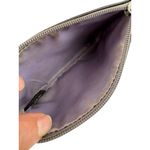 Coach * Wristlet Purse Small Brown Floral Pouch Wallet Photo 4