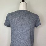 Madewell  Gray Crewneck Slub Cotton Short Sleeves Tee Photo 7