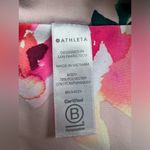 Athleta  Women's XS Leggings Elation 7/8 Tight Painted Flower Orchid Pink Photo 6