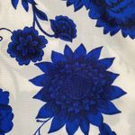 C&E  winter floral tunic blouse with quarter length sleeves. Photo 4