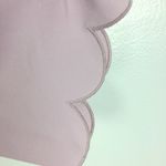 Tobi Womens Size S Pastel Purple Scalloped Edge 3/4 Sleeve Tunic Photo 3