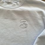 Lululemon Womens Sweatshirt Light Blue Steamboat Size 2 Photo 1