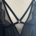 Victoria's Secret Womens medium  VS Very Sexy Sheer Babydoll Strappy lingerie top Photo 4