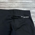 Ivy Park Women's Elastic Waist Crop Running Leggings Black White S SM Small Gym Photo 5