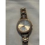 Charming Charlie Rose Gold Rhinestone Bezel Watch Elegant Womens Analog Fashion Jewelry Photo 1