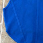 House of Harlow Crop Top Womens Size Medium Blue Tank Top Corset Look NWOT Photo 1