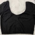 LA Hearts PACSUN  Black Crop Top Photo 2