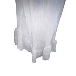 Cupshe Swim Coverup Dress Boho Crochet Pom Pom Fringe Tassel White One Size Photo 6