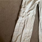 Mango Cream Cargo Pants with Relaxed Fit Photo 3