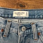 Abercrombie & Fitch The Boyfriend Mid Rise Denim Shorts Photo 2