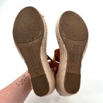Gentle Souls  Kenneth Cole Colleen X Elastic Leather Espadrille Wedge Sandals Photo 6