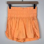 Free People Movement The Way Home Shorts Women’s Size Large Electric Orange Photo 1
