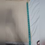 Jeanne pierre Vintage  Angora Wool Blend Knit Turtle Neck Sweater Medium Cream Photo 5