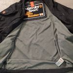 Superdry  Sport Storm Breaker Black Windbreaker Jacket Size Large Photo 5