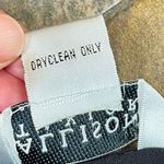 Allison Taylor  Black V-neck 100% Silk Blouse XL Photo 9