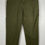 Gloria Vanderbilt  Jeans Womens 8 Green Denim High Rise Mom Comfort 27x30 Y2K Photo 0