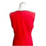 Adelyn Rae Red Cut Out Party Dress Midi Length Size Large Sexy Siren Holiday NWT Photo 4