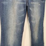 Mossimo Dark Wash Distressed Bootcut Jeans Size 15L Photo 5